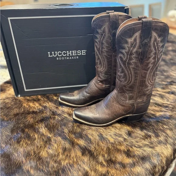 Lucchese Bootmaker Western Women’s Boots NEW - Picture 2 of 10
